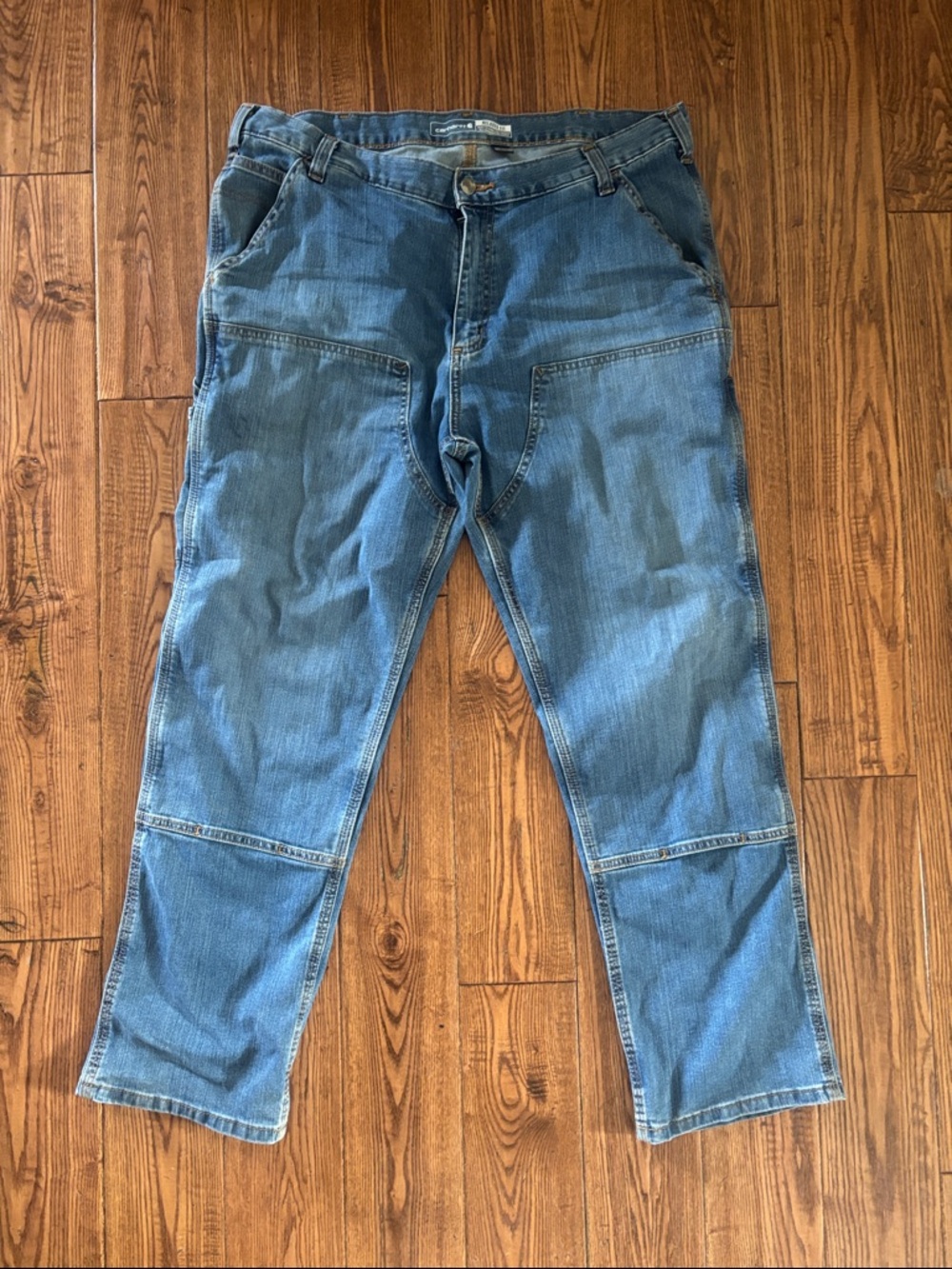 Carhartt Men's Relaxed Blue Work Jeans